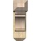 Ekena Millwork Olympic Craftsman Rough Sawn Bracket w/ Offset Brace, Douglas Fir, 8"W x 24"D x 24"H BKT0806X24X24OLY04RDF - alternate 2
